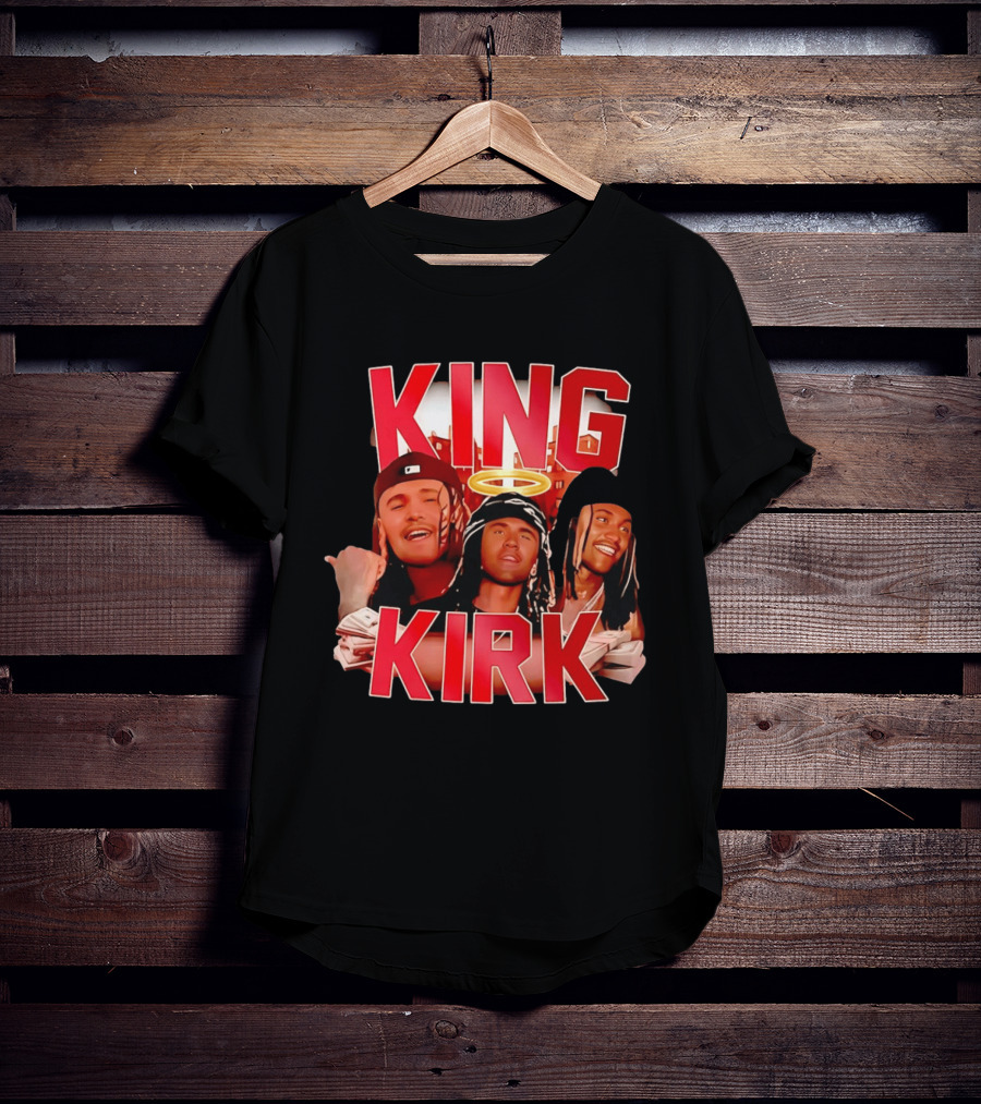 King Kirk Halo Three Expressions T-Shirt