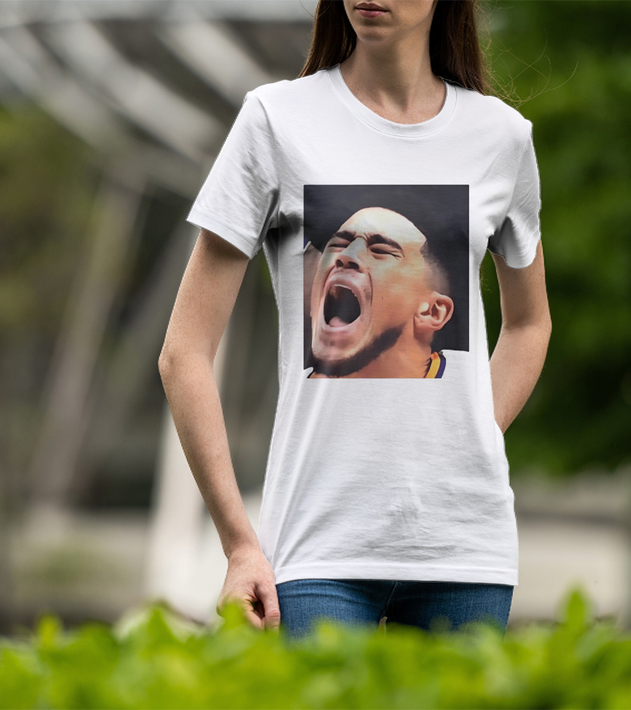 Phoenix Suns Devin Booker Big Face Basketball T-Shirt