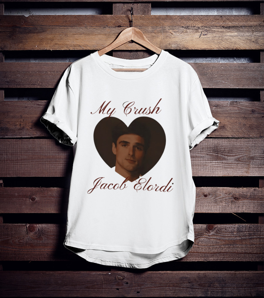 My Crush Jacob Elordi Heart T-Shirt