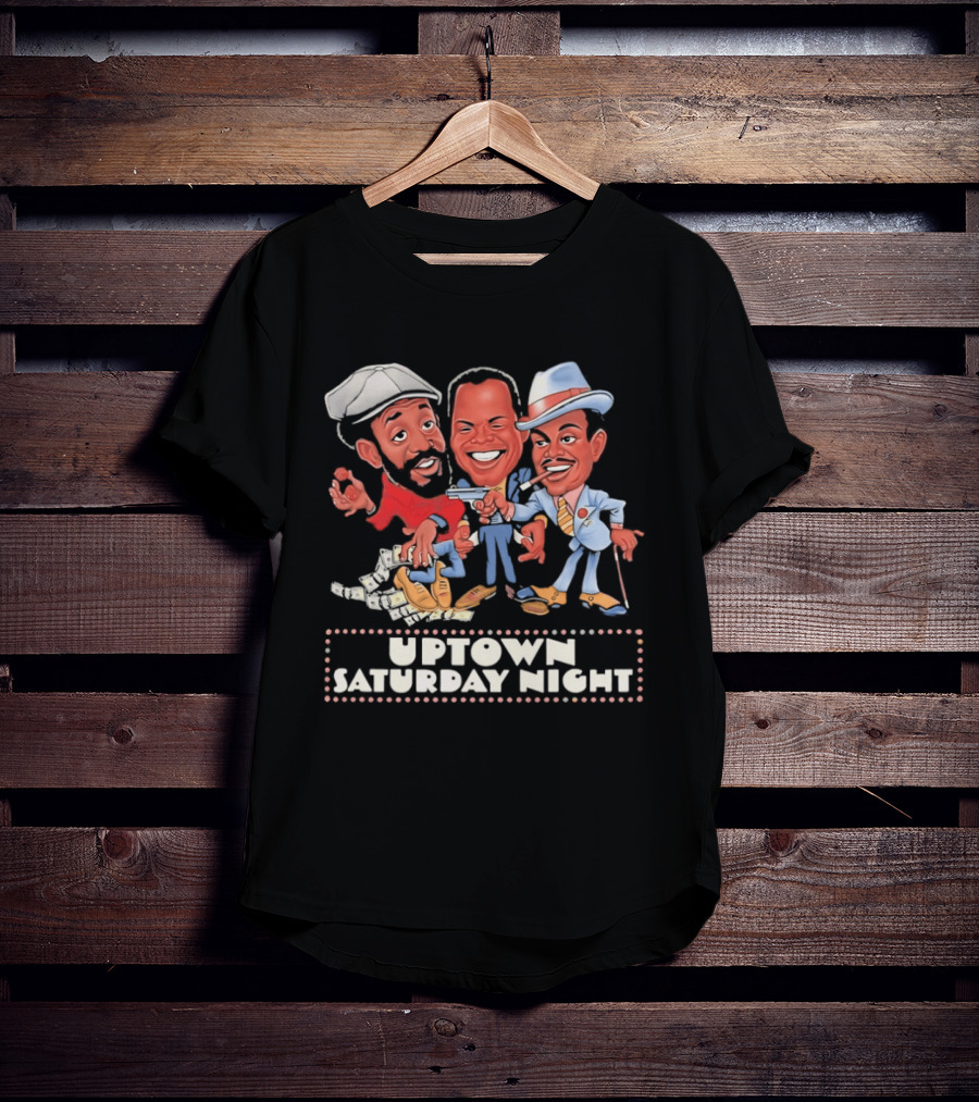 Uptown Saturday Night Caricature Preach Cochise Cooley High T-Shirt