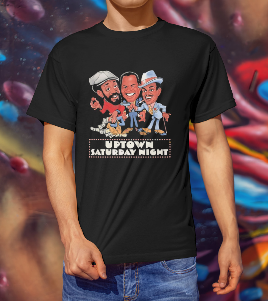 Uptown Saturday Night Caricature Preach Cochise Cooley High T-Shirt