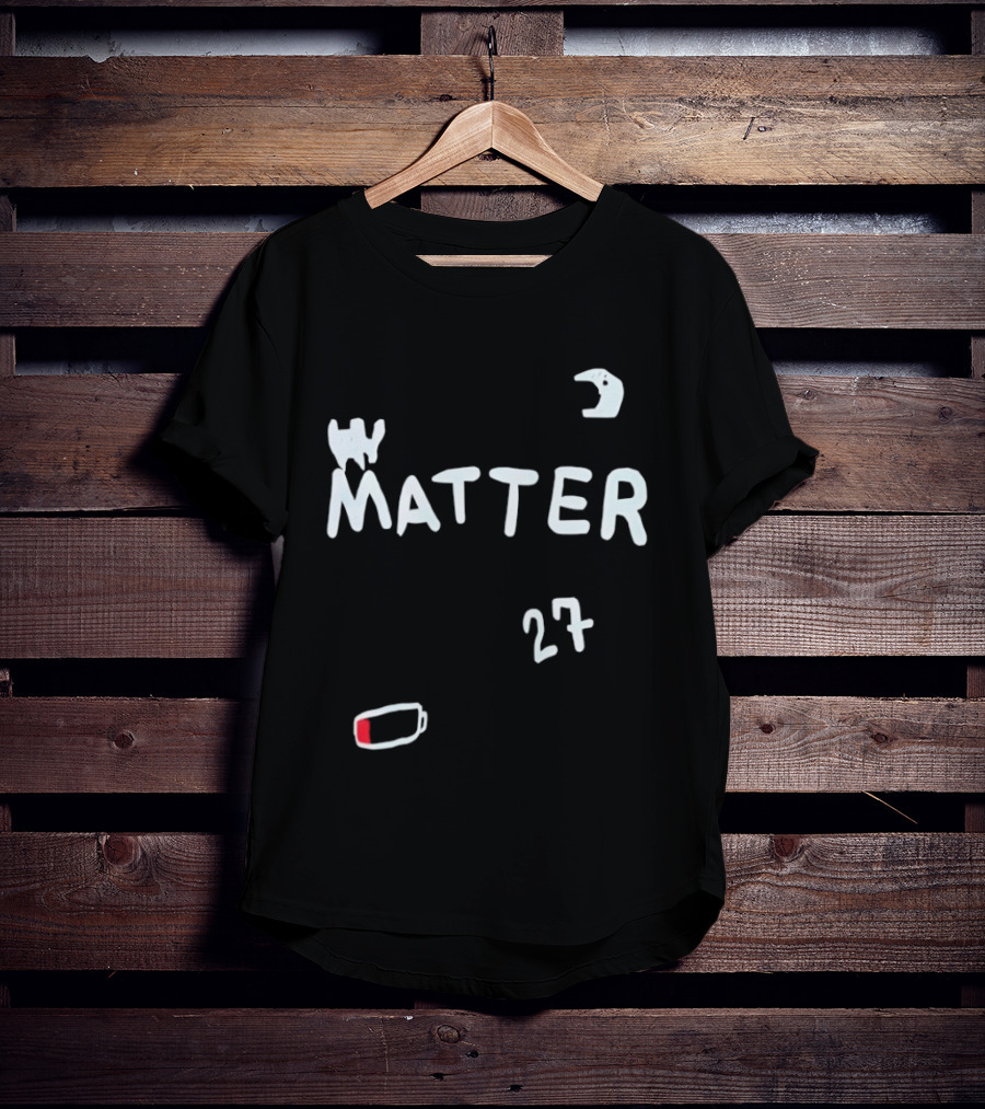 Matter Makers X Orm Kornnaphat Low Battery 27 Collaboration T-Shirt