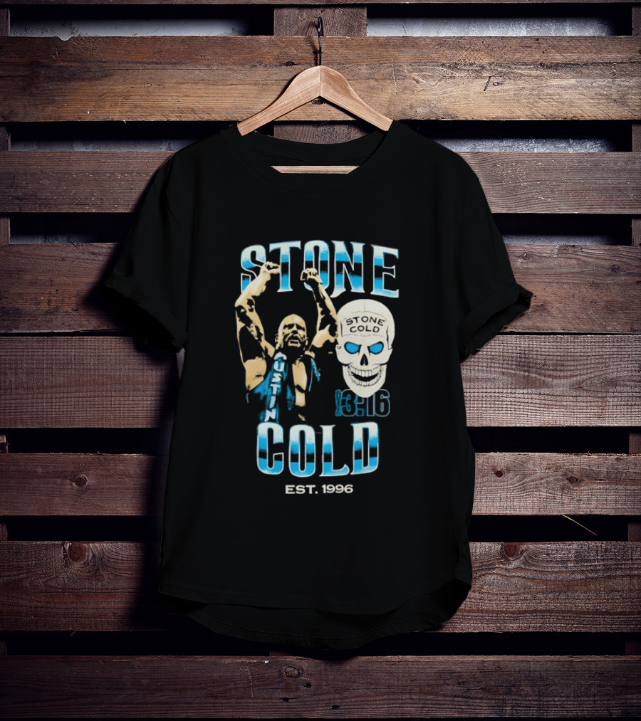 Stone Cold Steve Austin 3 16 Skull Est 1996 T-Shirt
