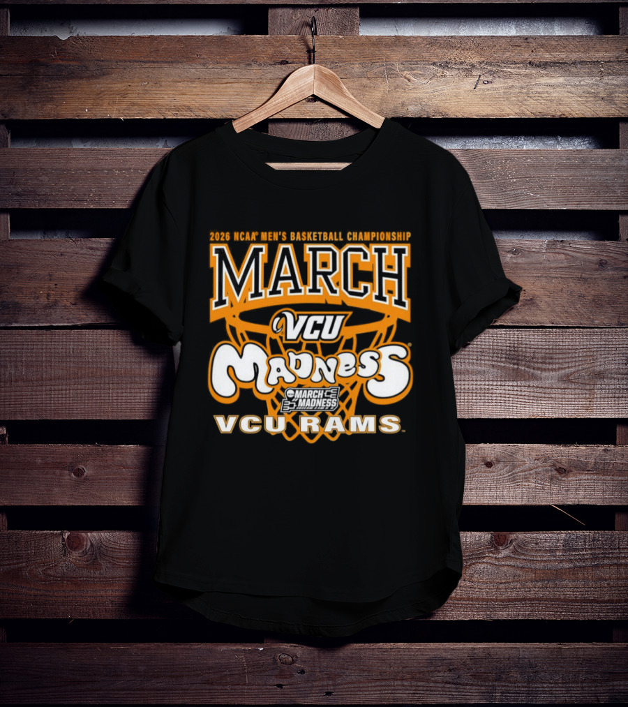 NCAA Basketball Championship 2026 VCU Rams March Madness T-Shirt