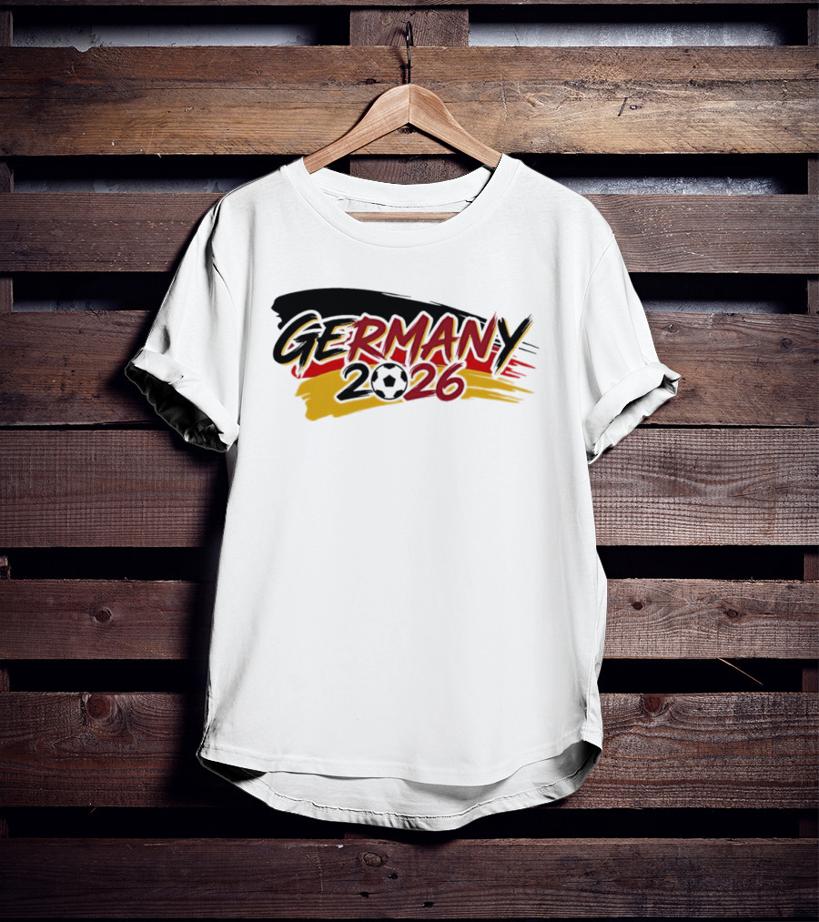Germany 2026 World Cup Soccer Fan Gear T-Shirt