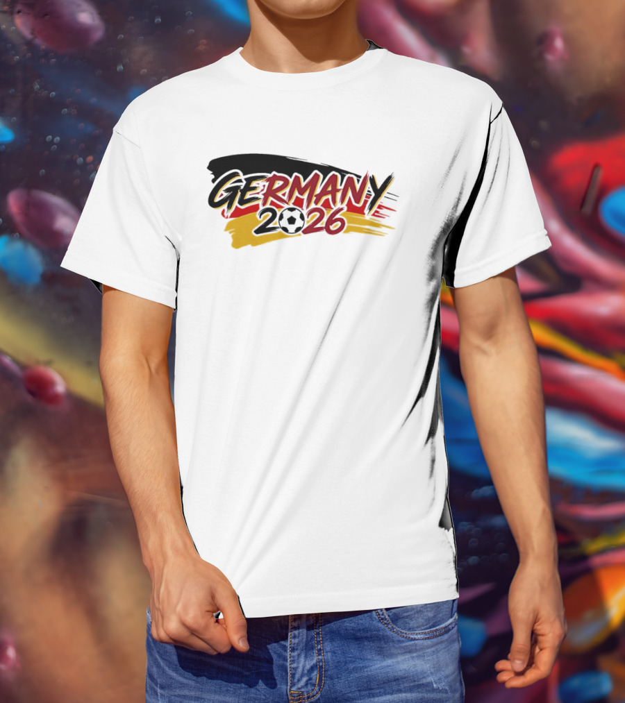 Germany 2026 World Cup Soccer Fan Gear T-Shirt