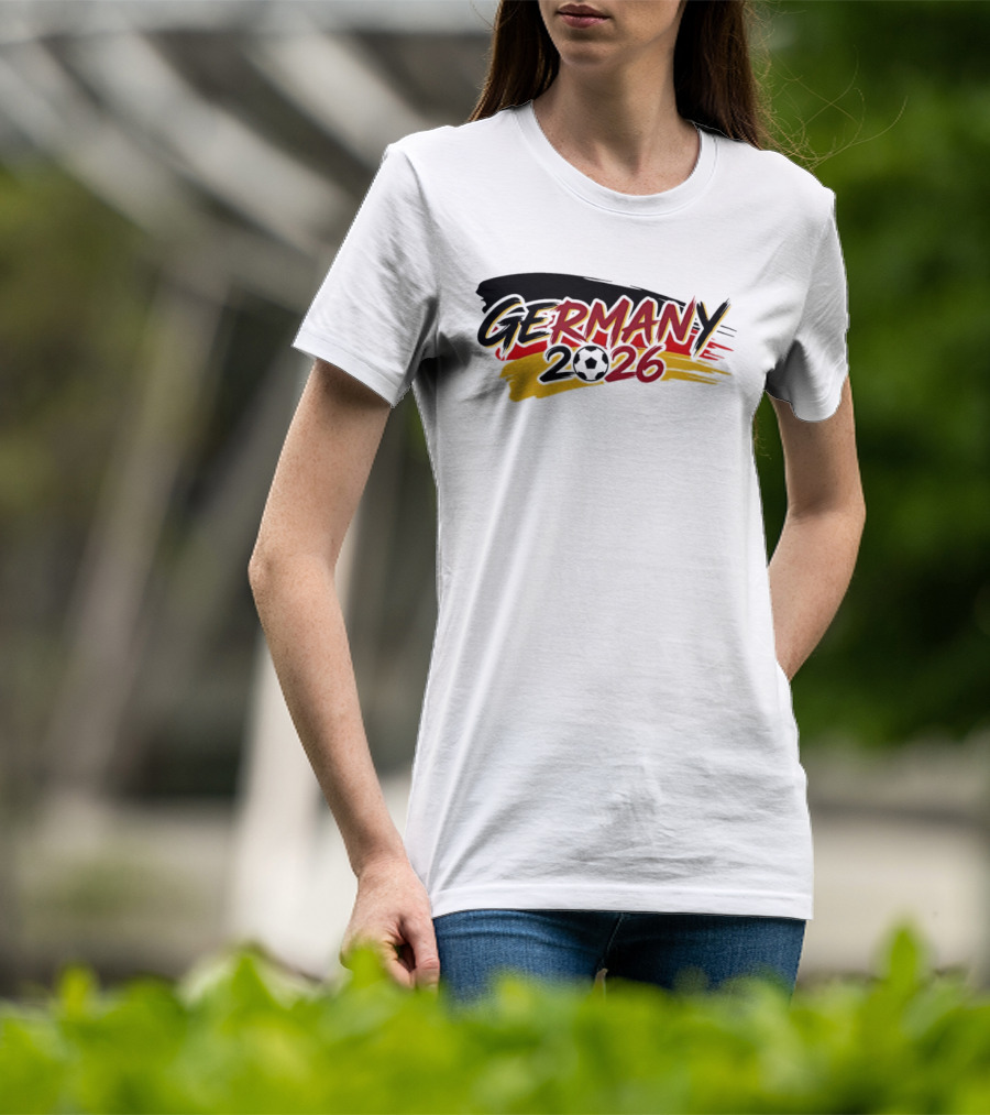 Germany 2026 World Cup Soccer Fan Gear T-Shirt