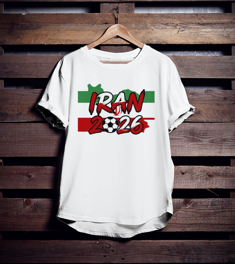 IRAN 2026 World Cup Soccer National Team T-Shirt