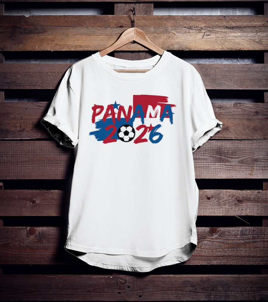 Panama 2026 Soccer Team World Cup Soccer Ball T-Shirt