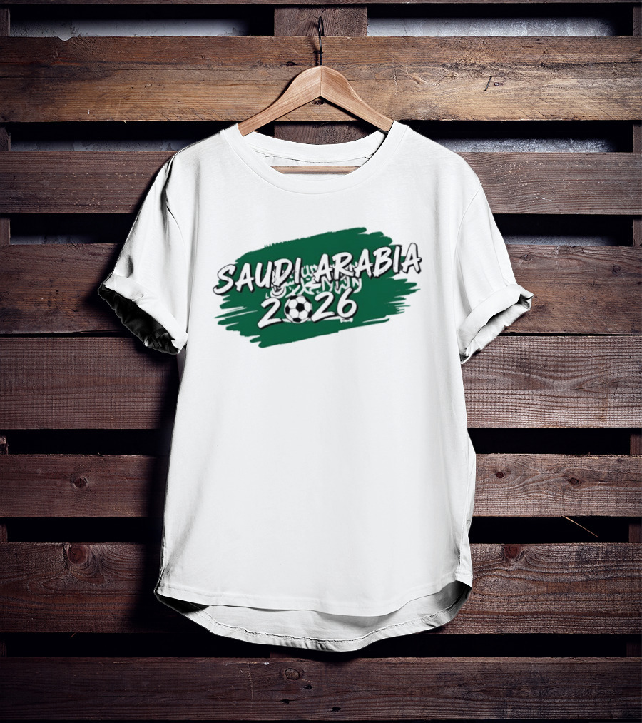 Saudi Arabia 2026 Soccerball T-Shirt