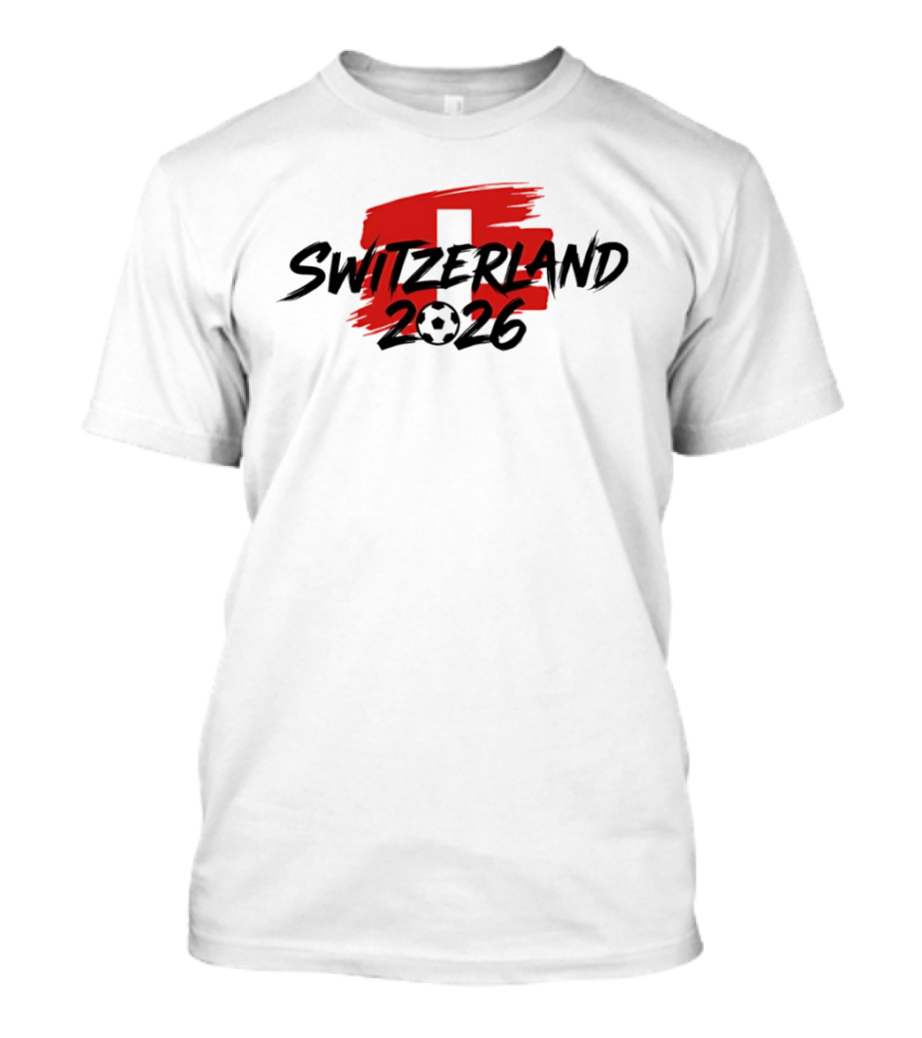 Switzerland 2026 Football World Cup Team Soccer T-Shirt