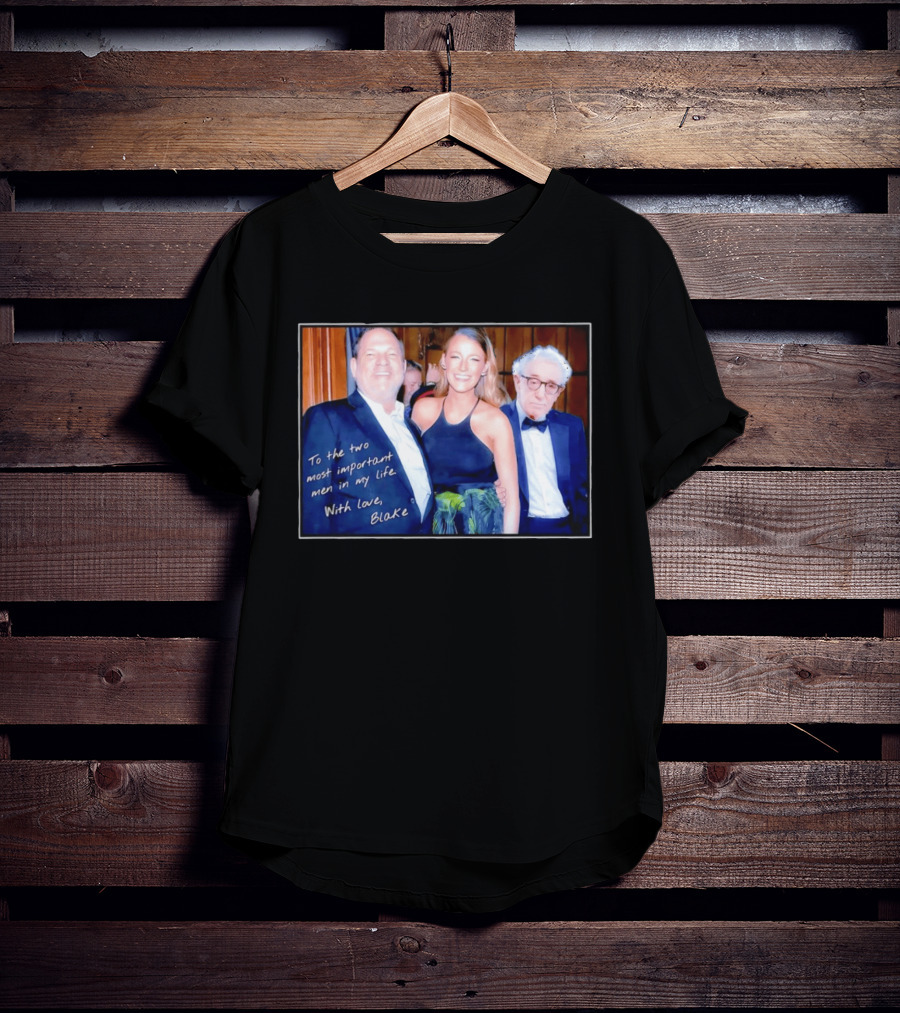 To The Two Most Important Men In My Life With Love Blake T-Shirt