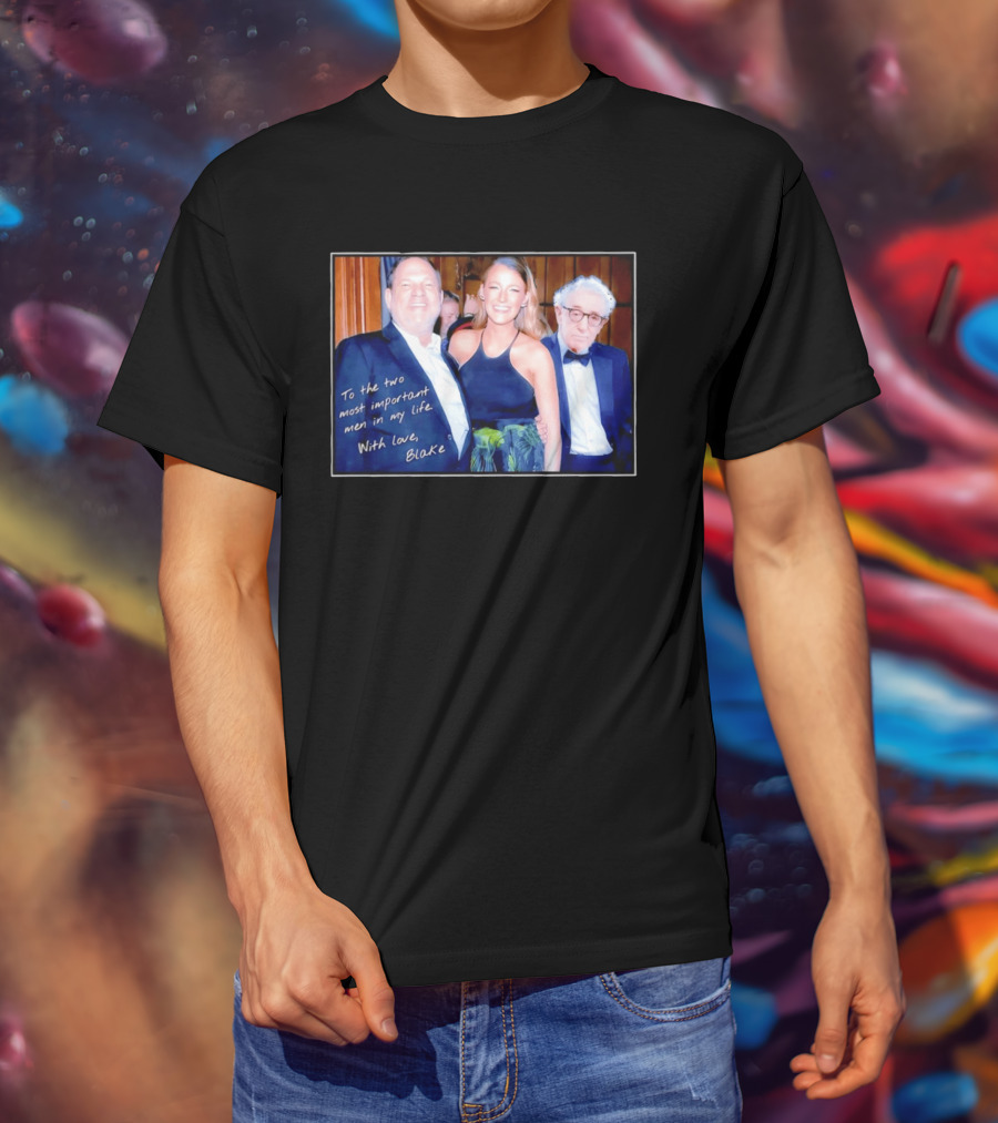 To The Two Most Important Men In My Life With Love Blake T-Shirt