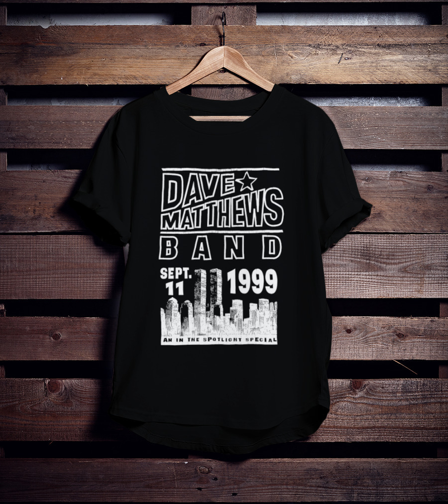 Dave Matthews Band Sept 11 1999 An In The Spotlight Special T-Shirt