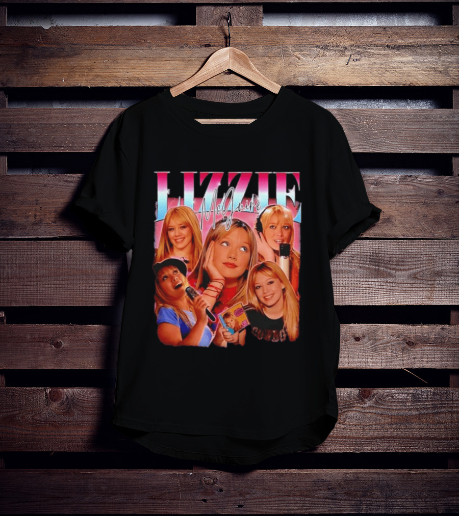 Lizzie McGuire Hilary Duff Disney Channel Nostalgia 90s T-Shirt