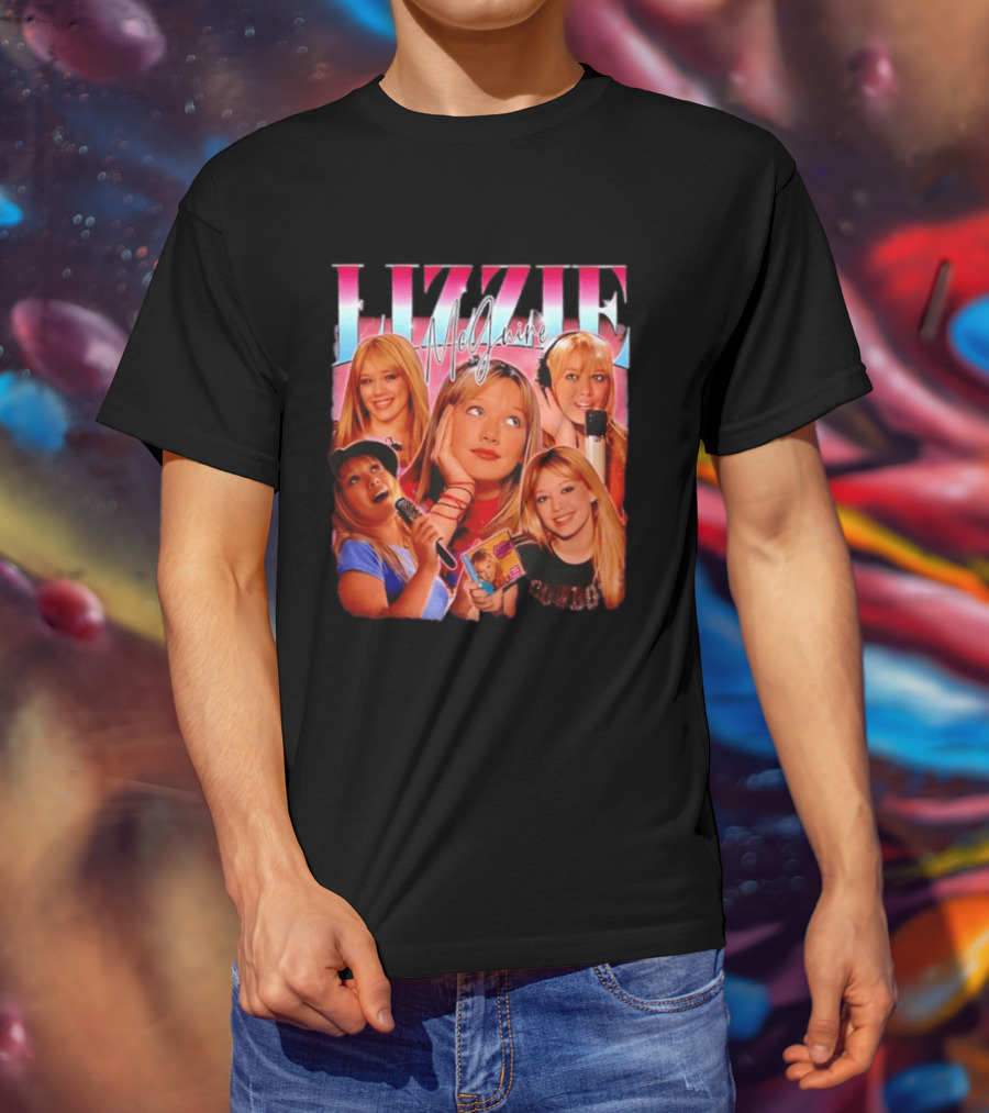Lizzie McGuire Hilary Duff Disney Channel Nostalgia 90s T-Shirt