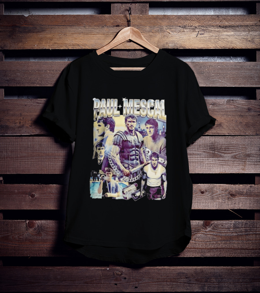Paul Mescal Gladiator Aftersun Actor Film T-Shirt