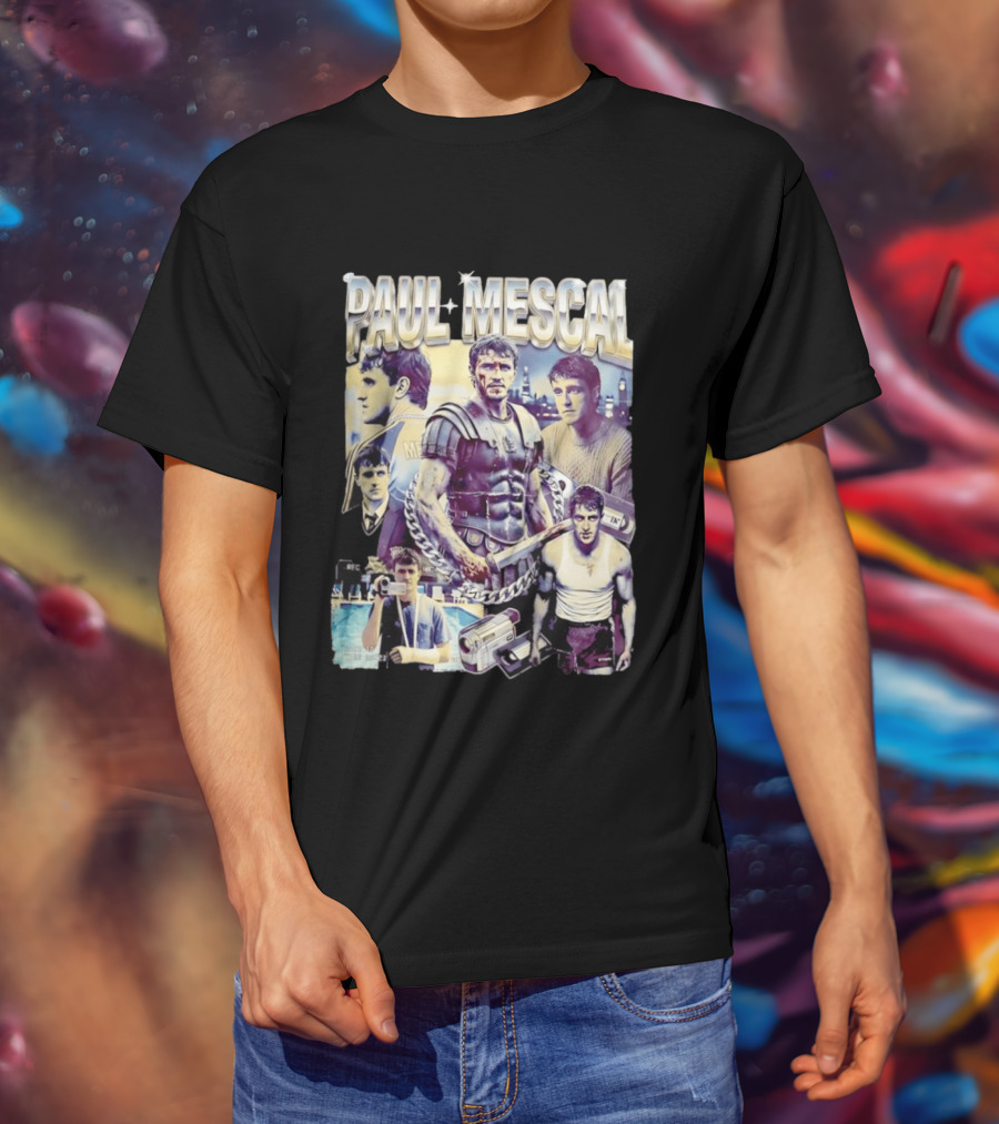 Paul Mescal Gladiator Aftersun Actor Film T-Shirt