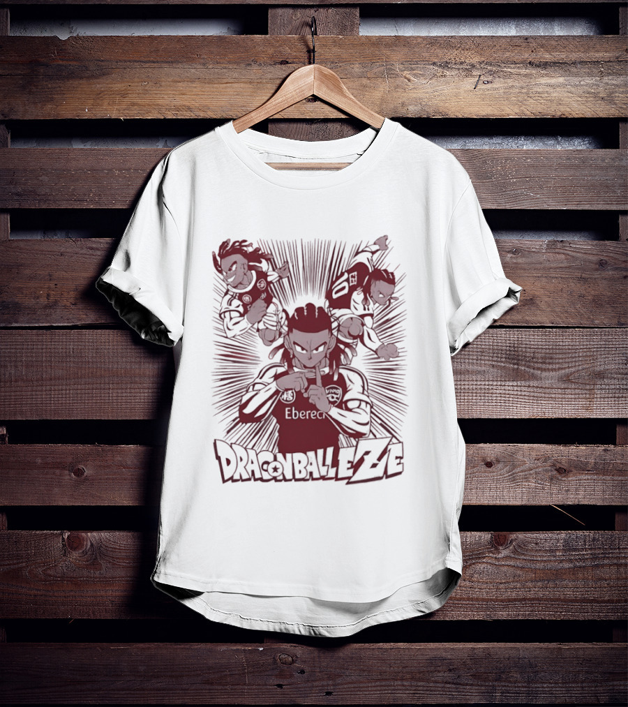 Dragon Ball Z Eberechi Eze Arsenal Player Fusion T-Shirt