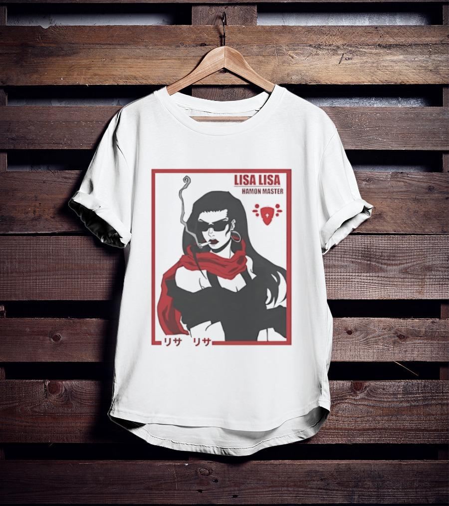 Lisa Lisa Hamon Master Anime T-Shirt