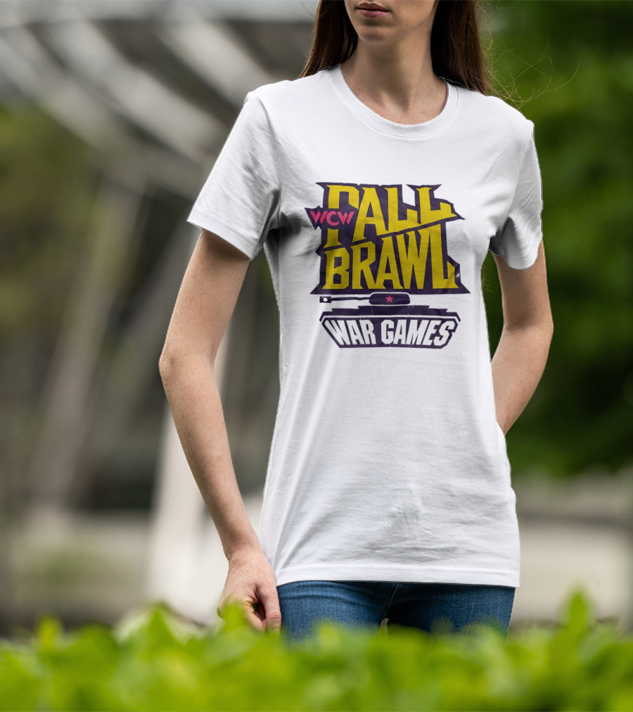 WCW Fall Brawl War Games Tank T-Shirt