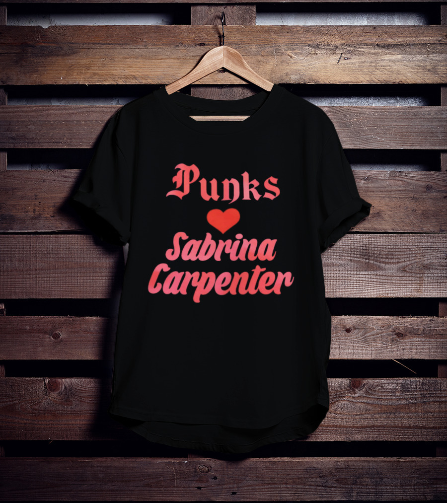Punks Heart Sabrina Carpenter T-Shirt
