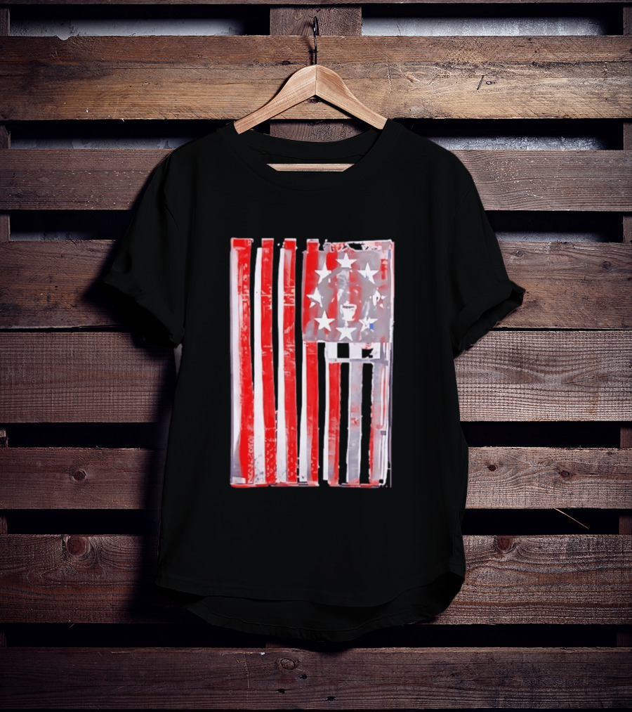 Rottweiler American Flag Independence Dog Lovers Patriotic USA T-Shirt