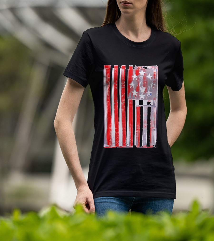 Rottweiler American Flag Independence Dog Lovers Patriotic USA T-Shirt