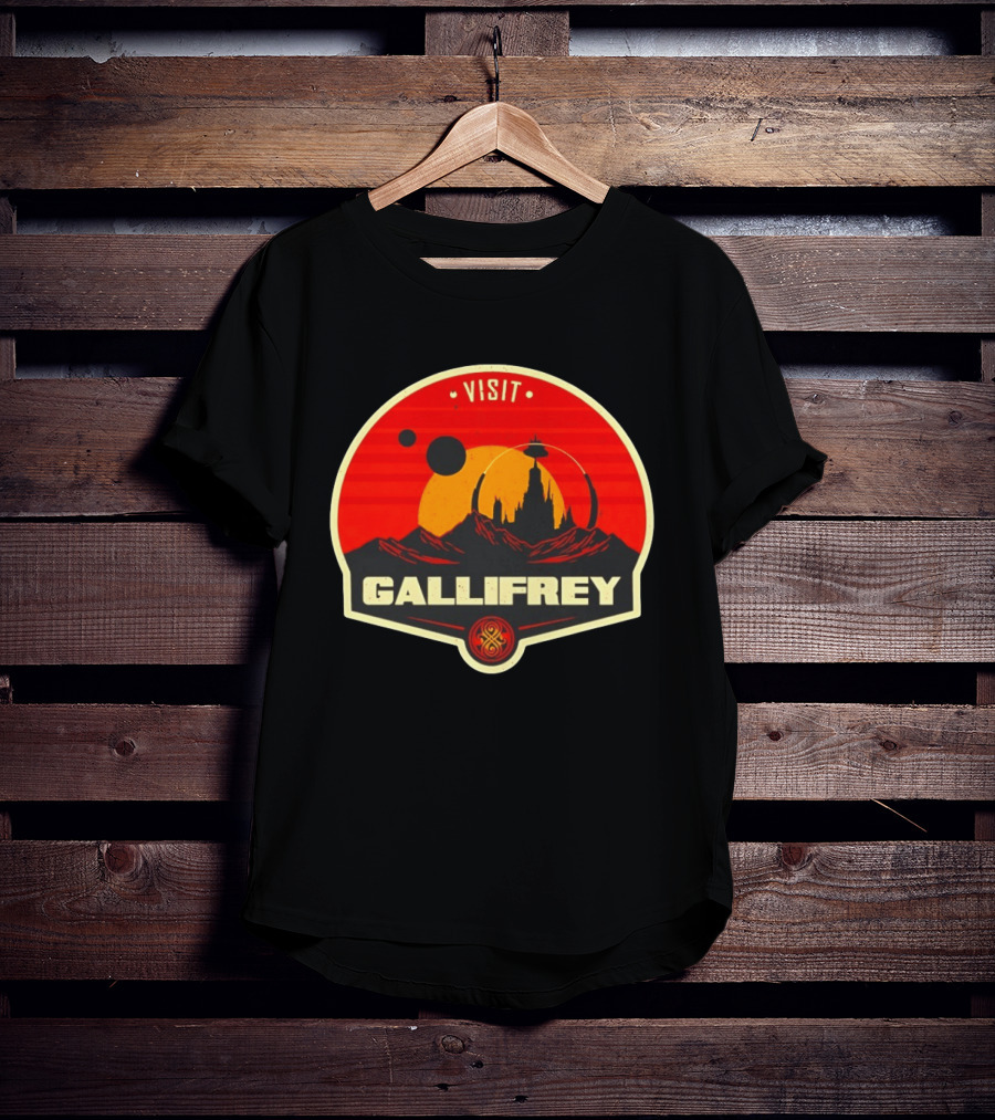 Visit Gallifrey Chrono Citadel Sci Fi World T-Shirt