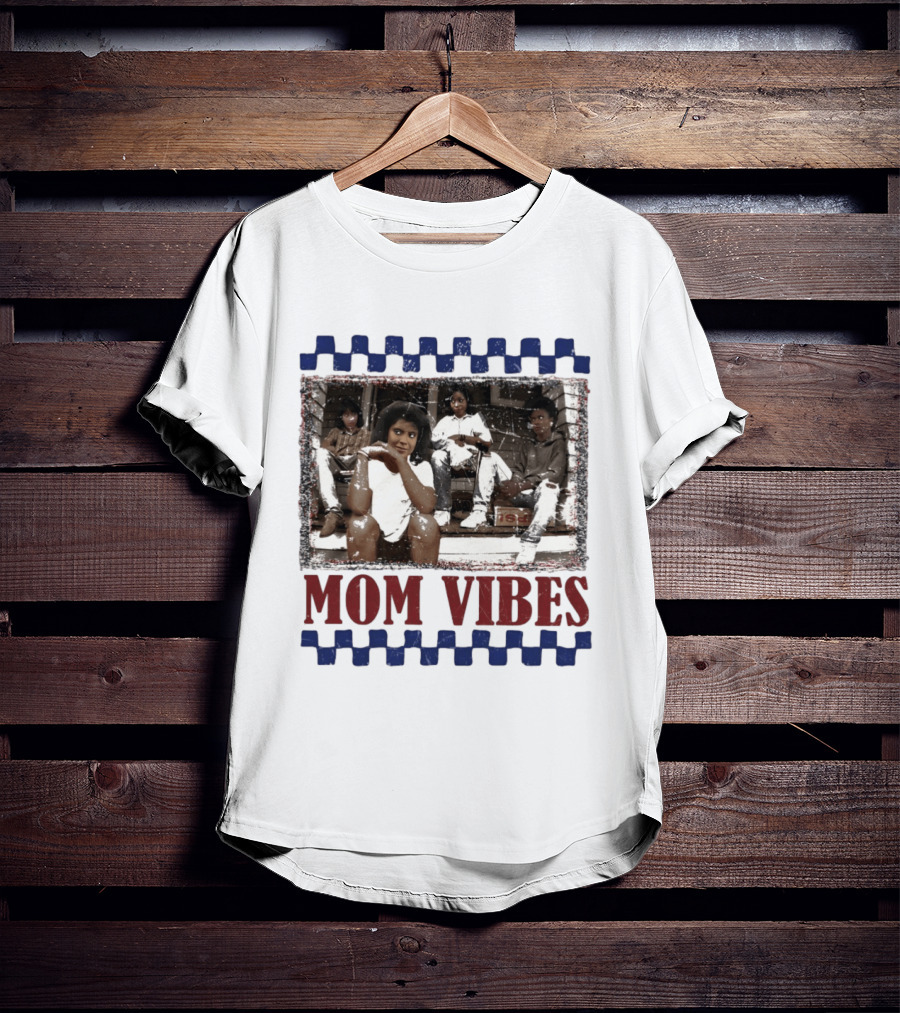 Mom Vibes Retro Mother's Day Family T-Shirt