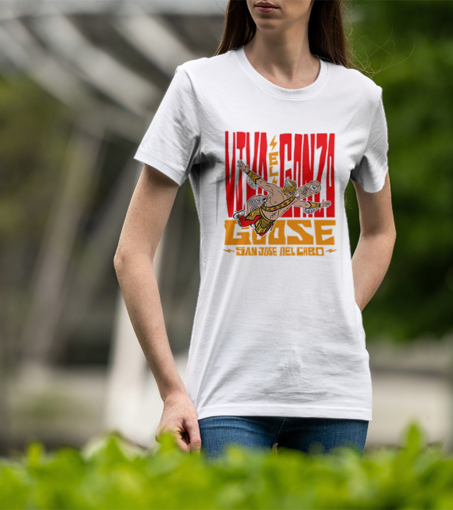 Viva El Gonzo Goose El Gonzo Fantástico Wrestling Skateboarding Fusion T-Shirt