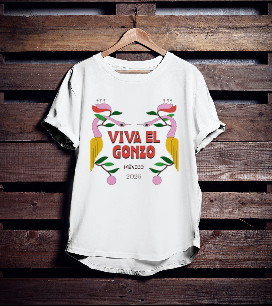 Viva El Gonzo México 2026 Golden Mangrove T-Shirt