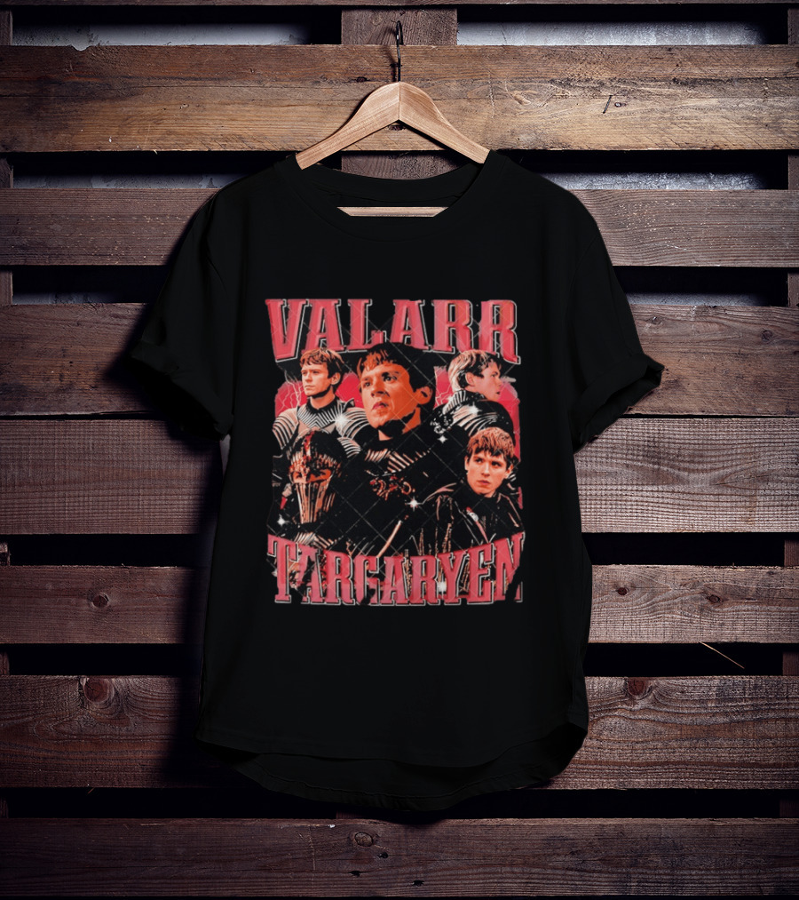 Valarr Targaryen Aegon Rightful Heir Fantasy Saga T-Shirt