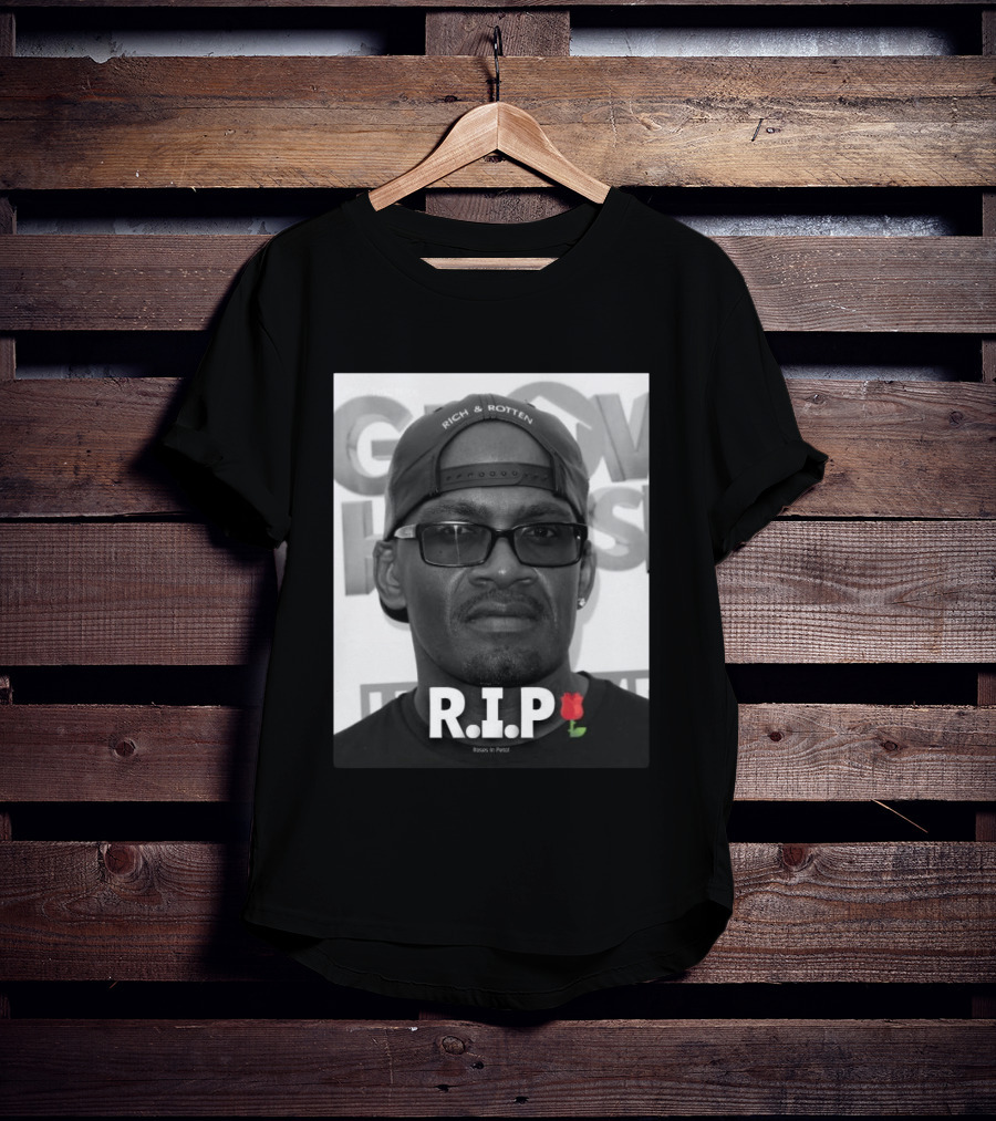 RIP Rich & Rotten Roses In PetalGrove Street Shawn Fonteno T-Shirt