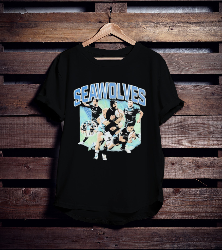 Seawolves Rugby Team Action Seattle Match Highlights T-Shirt