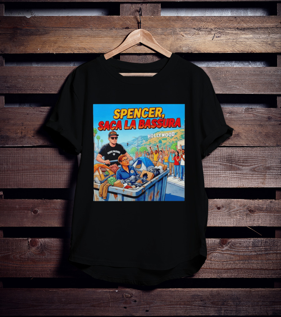 Spencer Saca La Bassura Pacific Palisades Hollywood Scene T-Shirt