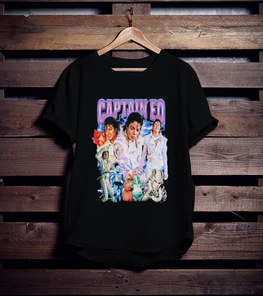 Captain EO Michael Jackson Sci Fi Adventure Cast Characters T-Shirt