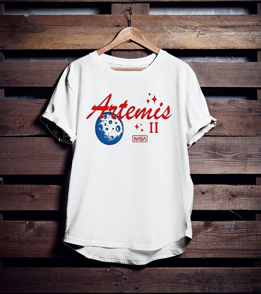 Artemis II NASA Moon Mission Astronaut Program T-Shirt