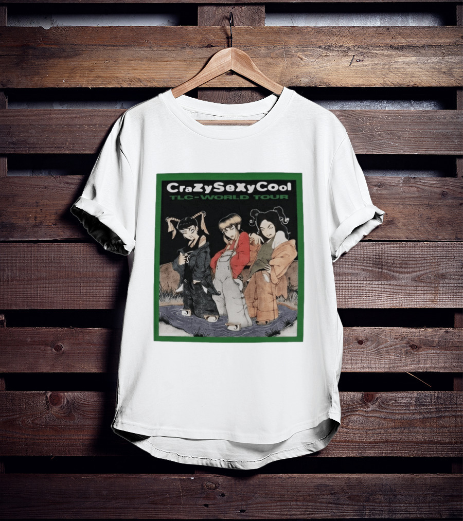 TLC CrazySexyCool World Tour 1995 T-Shirt