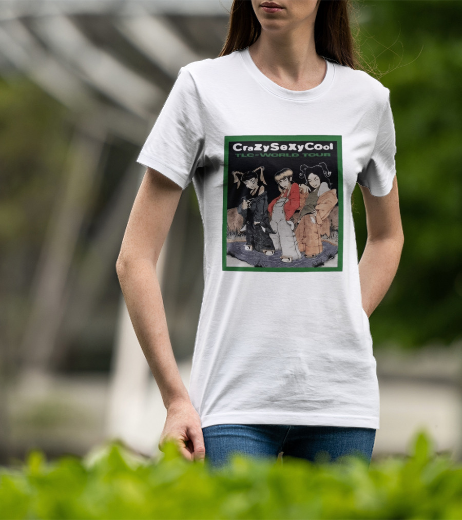 TLC CrazySexyCool World Tour 1995 T-Shirt