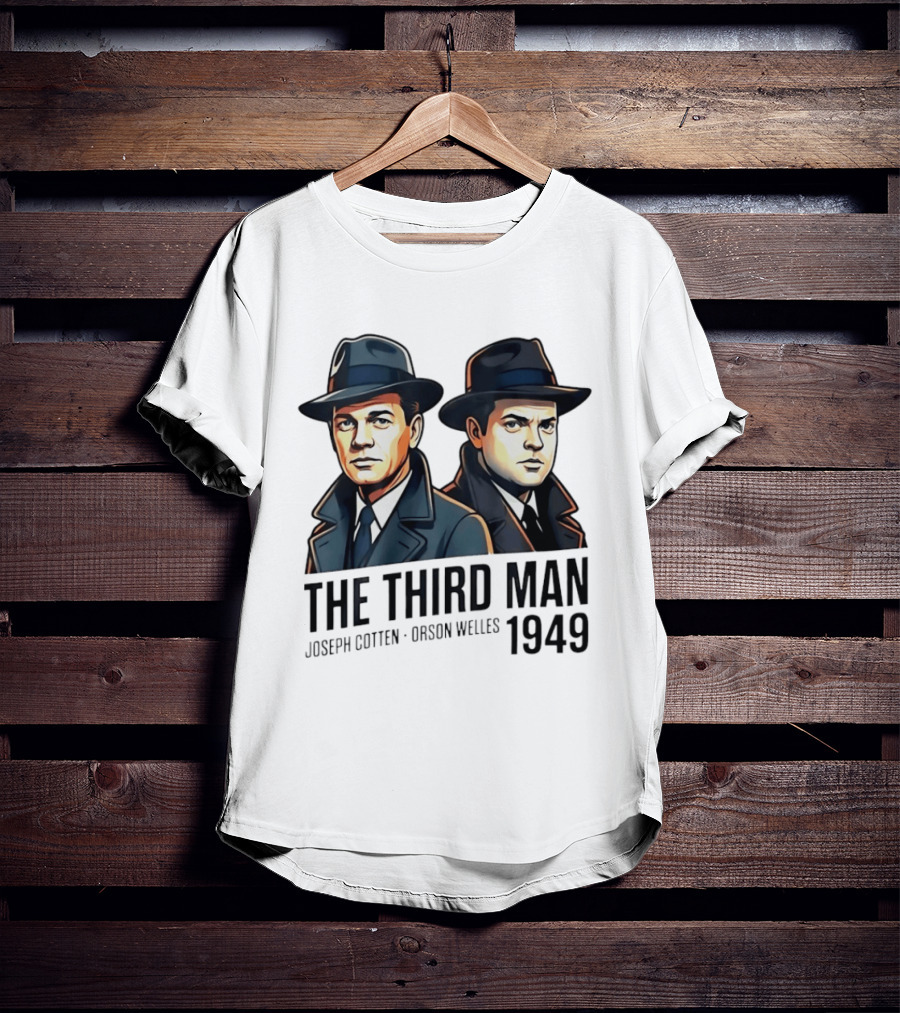 The Third Man Joseph Cotten Orson Welles 1949 T-Shirt