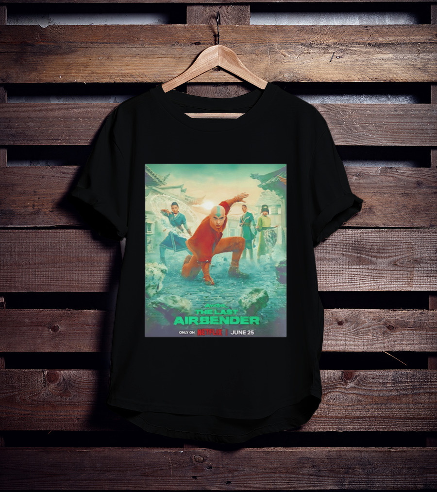 Avatar The Last Airbender Coming June 25 On Netflix T-Shirt