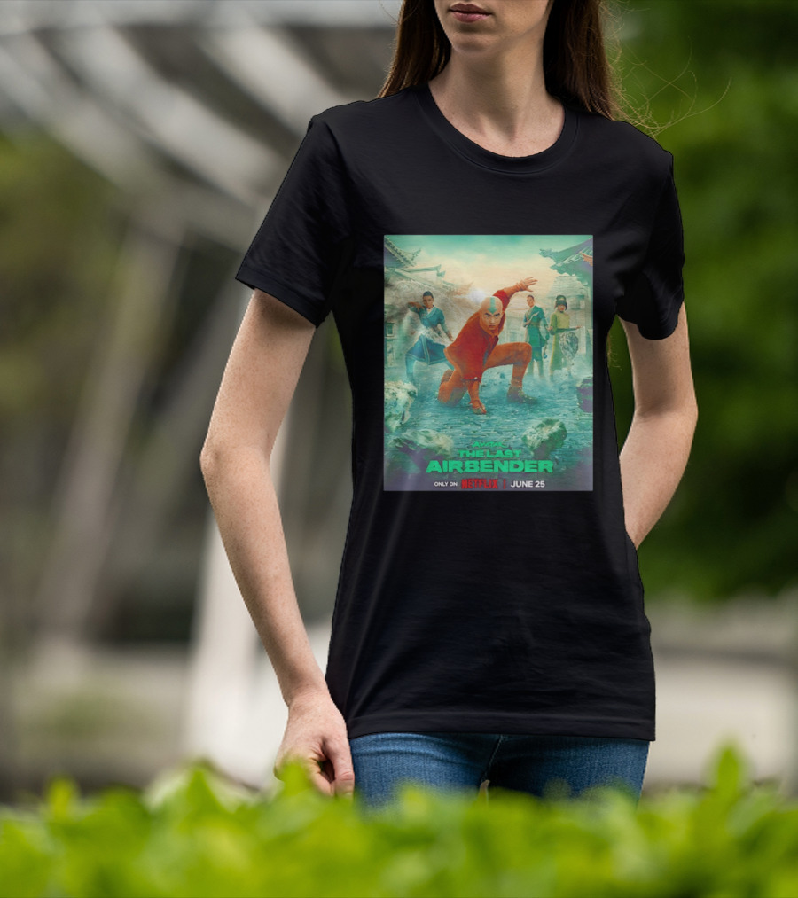 Avatar The Last Airbender Coming June 25 On Netflix T-Shirt