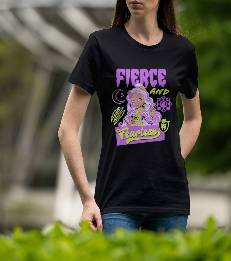 Fierce And Fearless Clawdeen Wolf Monster High T-Shirt