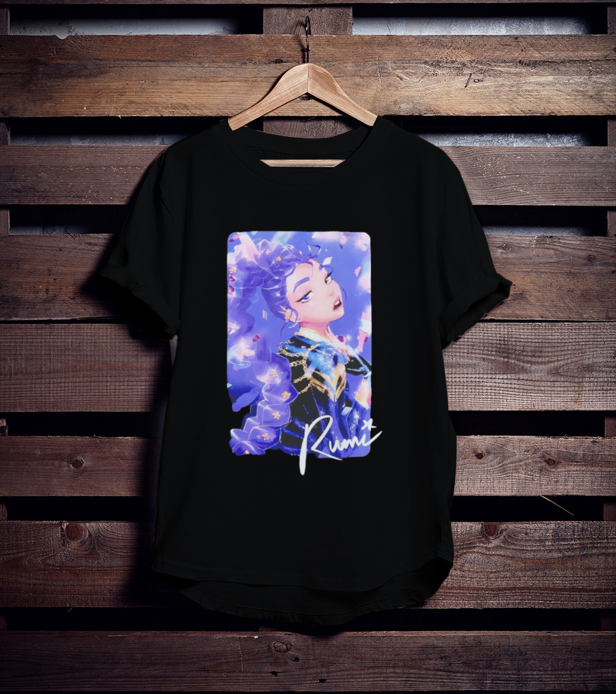 Rumi KPop Demon Hunters HUNTR X Anime T-Shirt