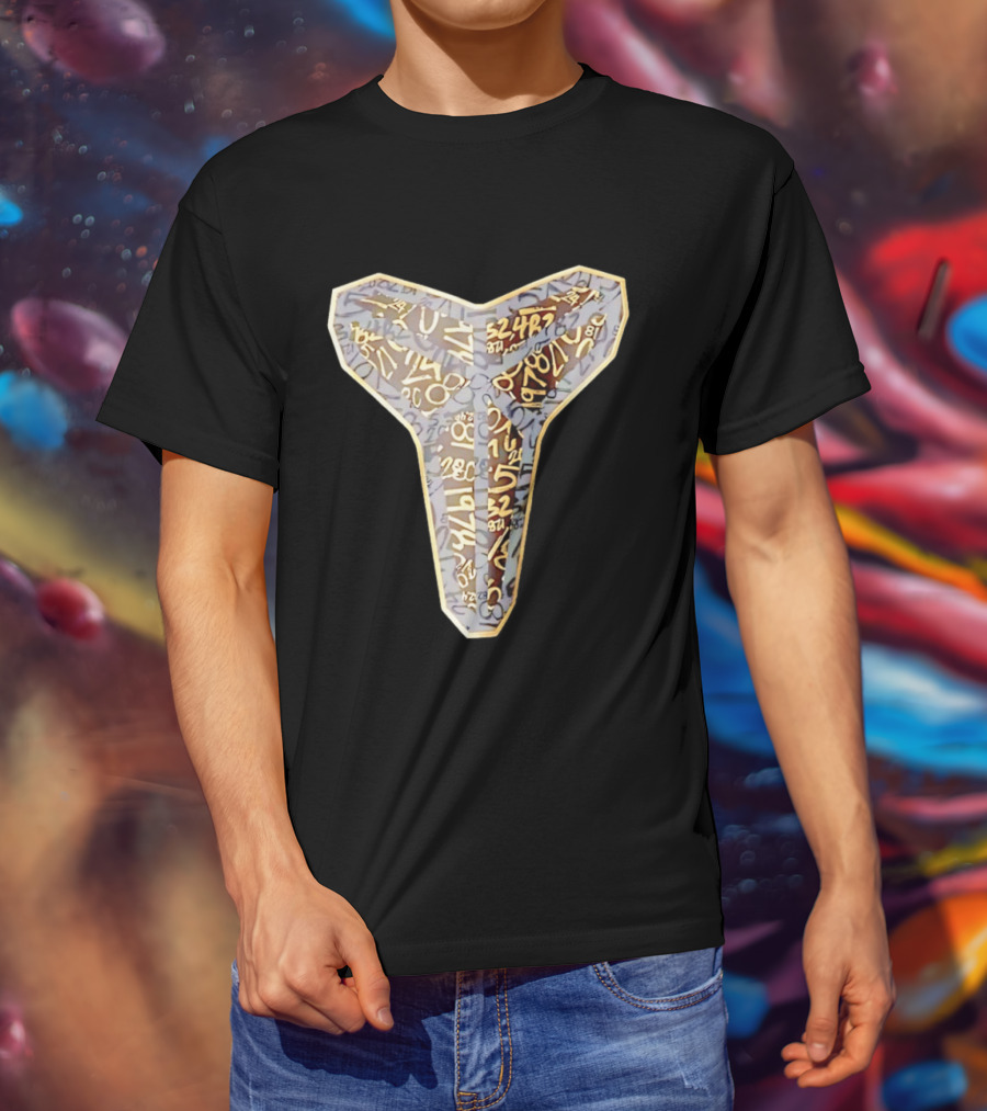 Kobe Bryant 24 8 Dri FIT Basketball Y Shaped Number T-Shirt
