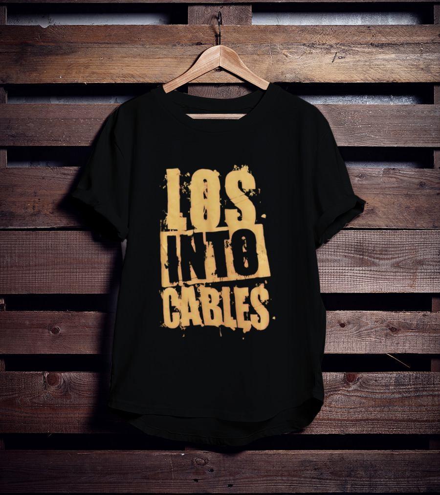 Los Into Cables Grunge T-Shirt
