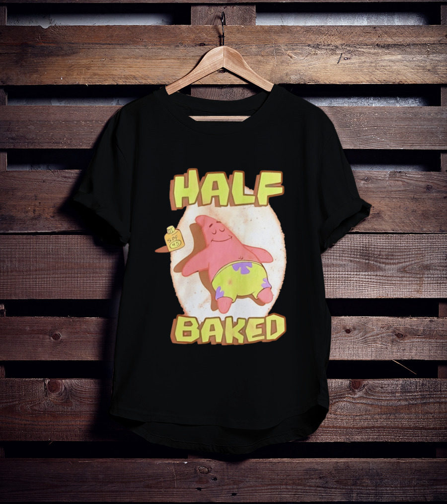 Patrick Star Half Baked SPF 45 Sunscreen Relaxation T-Shirt