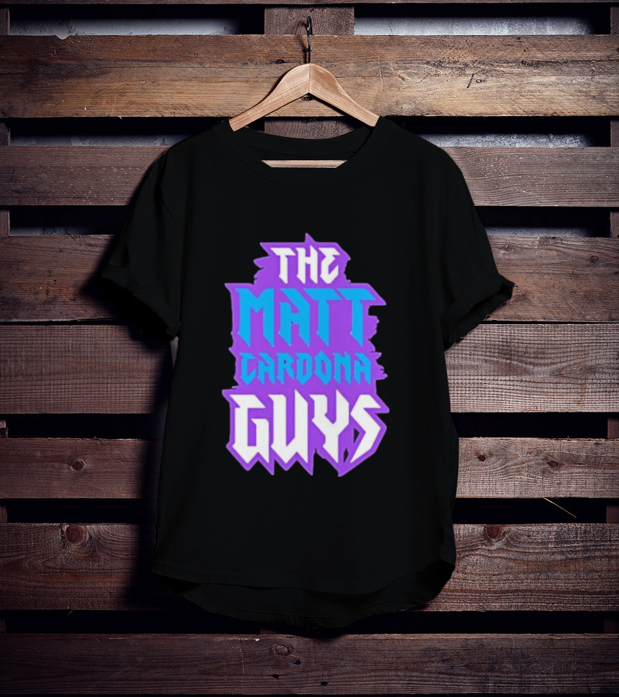 Matt Cardona Guys WWE Fan Merchandise T-Shirt