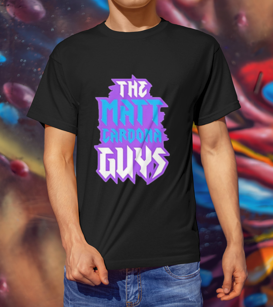 Matt Cardona Guys WWE Fan Merchandise T-Shirt